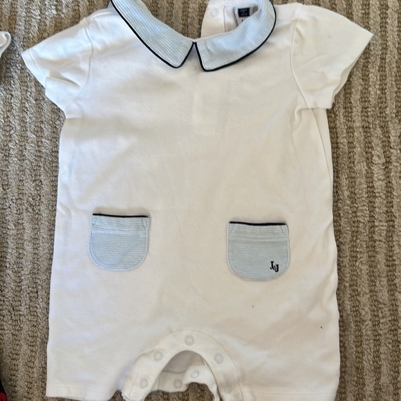 Janie & jack boys preppy summer bundle 6-12 months swimwear, tees and polos - Picture 3 of 5